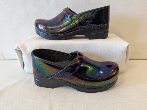 Dansko petrol black patent - petrol,